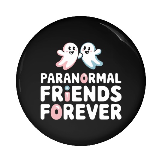 Paranormal Comedy Funny Ghost Humor Lighthearted Pin Buttons