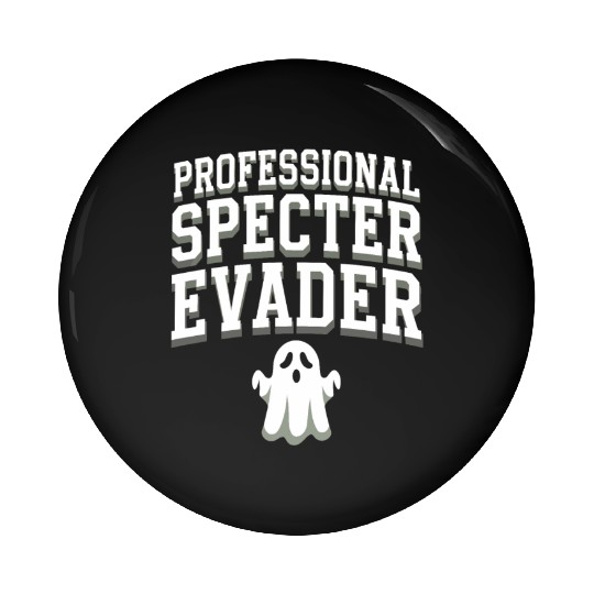 Paranormal Comedy Funny Ghost Humor Lighthearted Pin Buttons