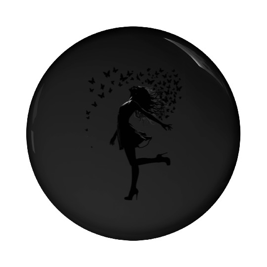 Colorful Butterfly Elegant for All Seasons Pin Buttons