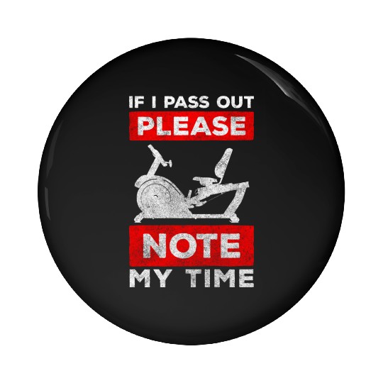 Rowing Machine Trainer Resistance Workout Pin Buttons