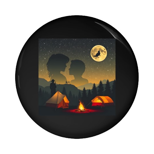 Vintage Hollywood glamour Pin Buttons