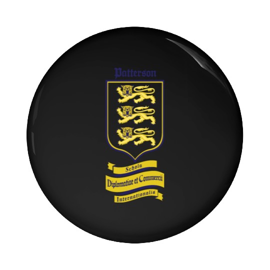 Patterson Underground Heraldic Shield Light Pin Buttons