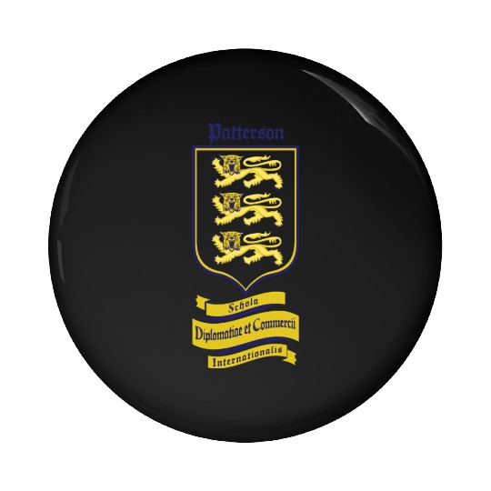 Patterson Underground Heraldic Shield Light Pin Buttons