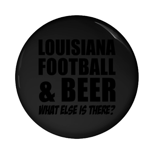 LOUISIANA American Football Beer Pin Buttons