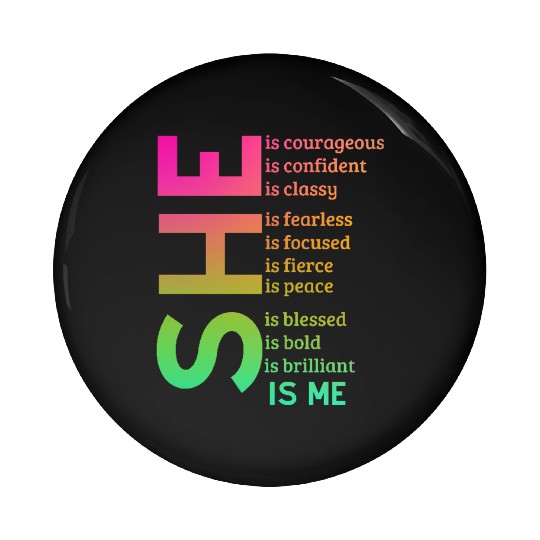 Woman Affirmation Black woman Quotes Pin Buttons