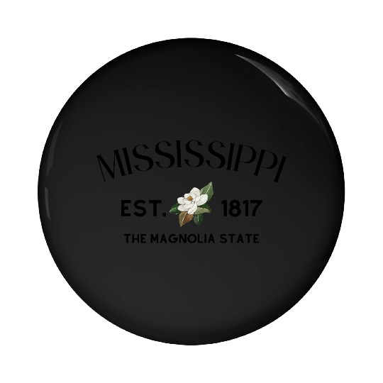 White Camellia Flower Blossom Pin Buttons