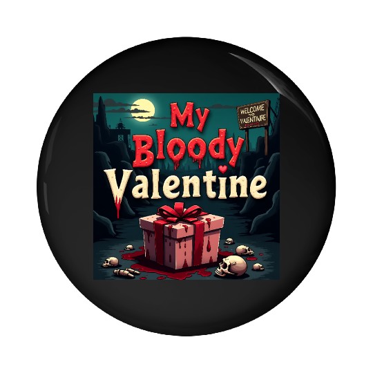 My bloody Valentine Pin Buttons