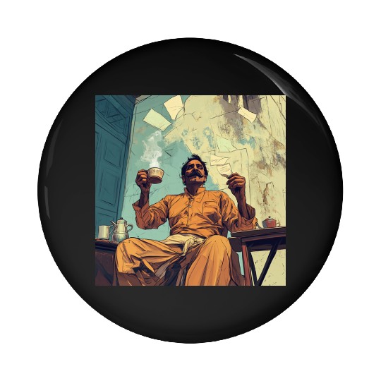 Busy with work and paperwork. Pin Buttons