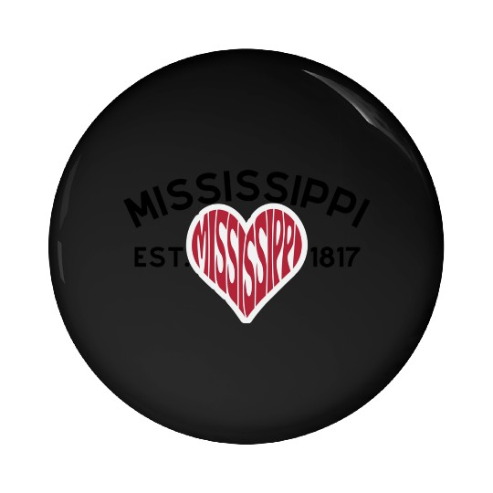 Mississippi Pin Buttons
