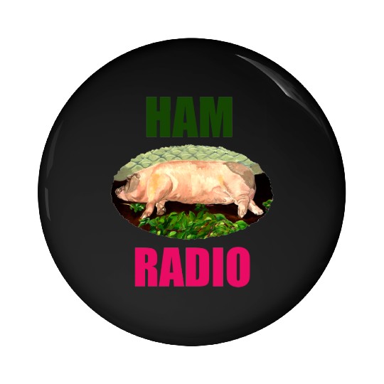 Ham Radio Pin Buttons