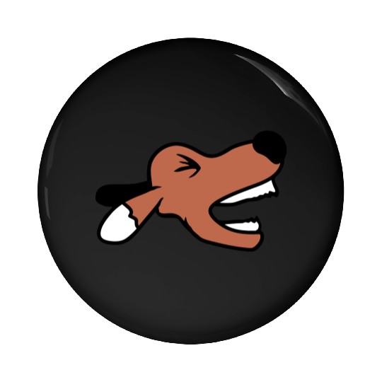 Dog Angry Biting Dangerous Loud Barking Barking Pin Buttons