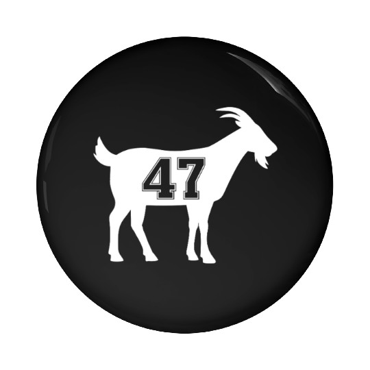 Goat 47 Trump Number 47 President Trump Goat pre47 Pin Buttons
