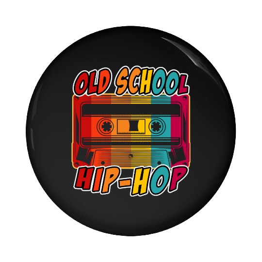 Retro 80s Style design – Perfect for Nostalgia Fa Pin Buttons