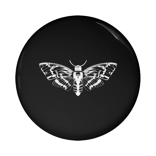 Death’s Head Hawk Moth Pin Buttons