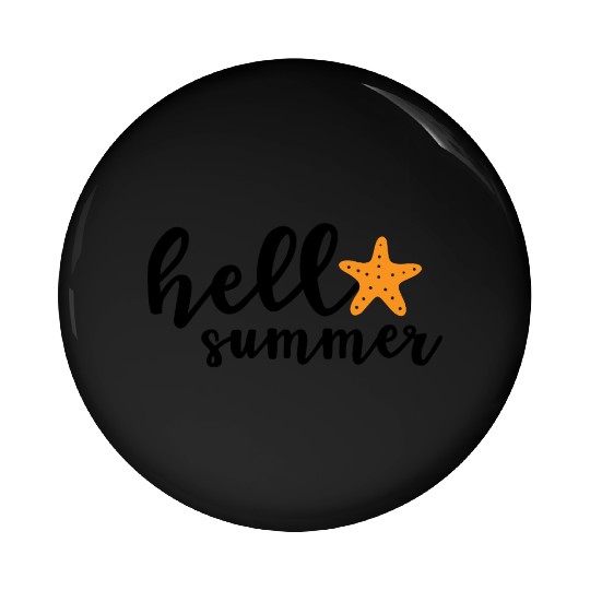 Hello summer Pin Buttons