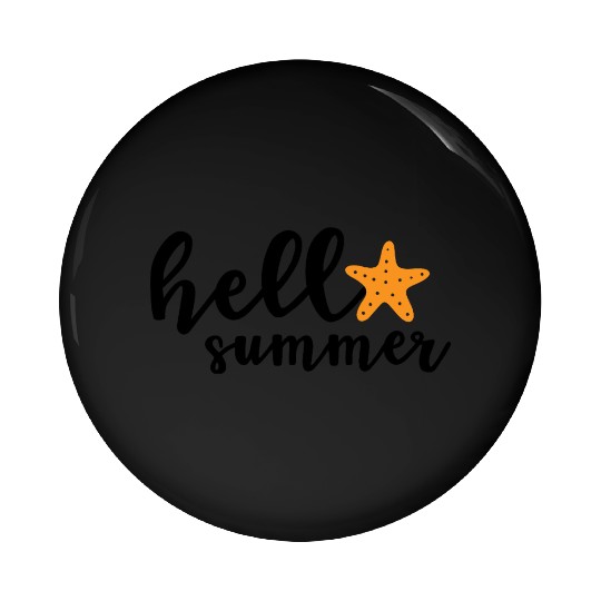 Hello summer Pin Buttons