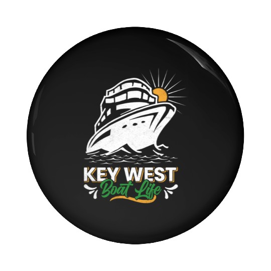 KEY-WEST BOAT LIFE Sailing Florida Keys West Keys Pin Buttons