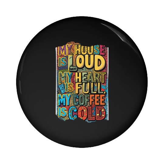 Parenting on hard mode Neurodivergent edition Pin Buttons