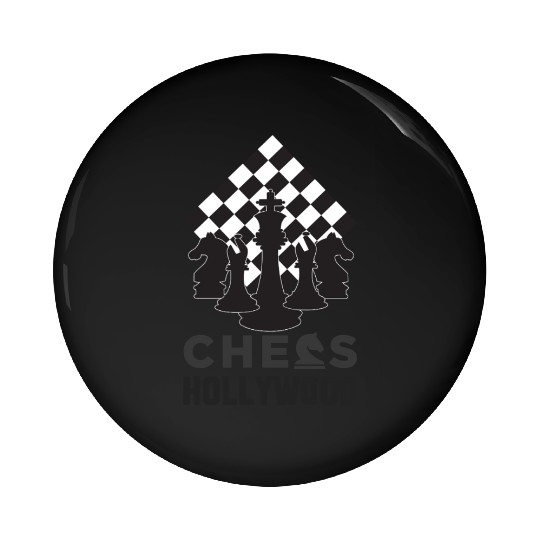 Chess Hollywood Pin Buttons