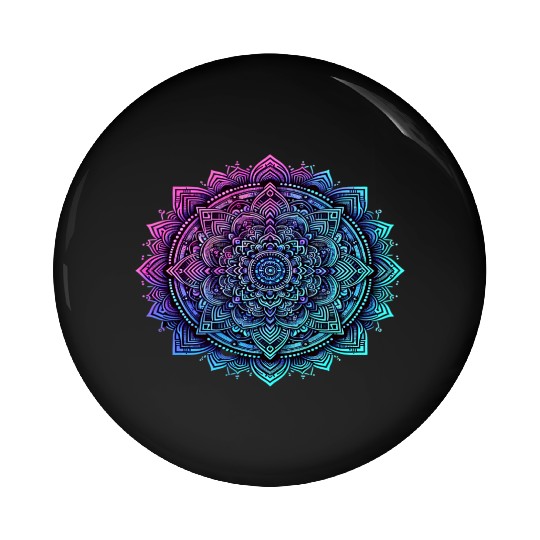 Music Festival Pin Buttons - Colorful Yoga Outfit