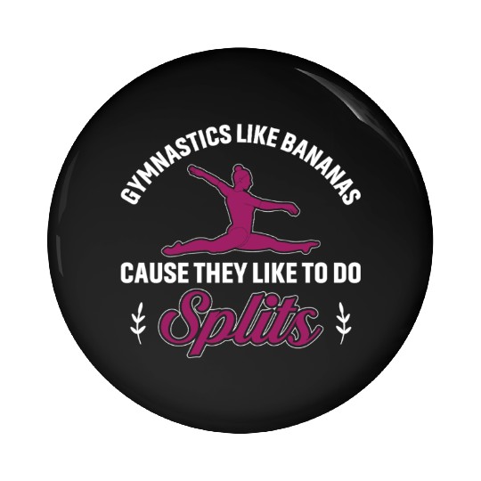 Gymnastics Gym Fitness Sports Training Pin Buttons