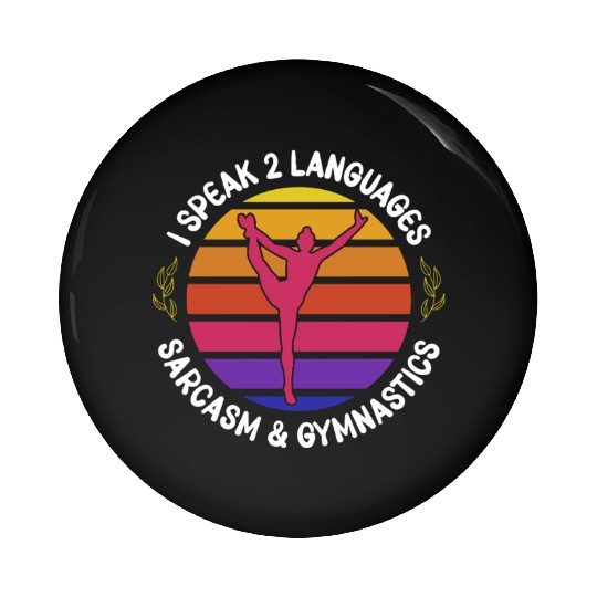 Gymnastics Gym Fitness Sports Training Pin Buttons