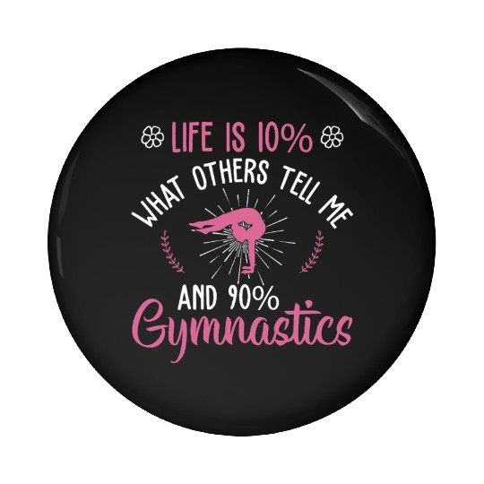 Gymnastics Gym Fitness Sports Training Pin Buttons