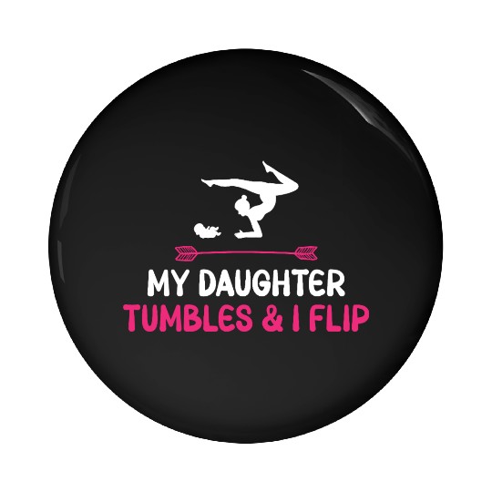 Gymnastics Gym Fitness Sports Training Pin Buttons