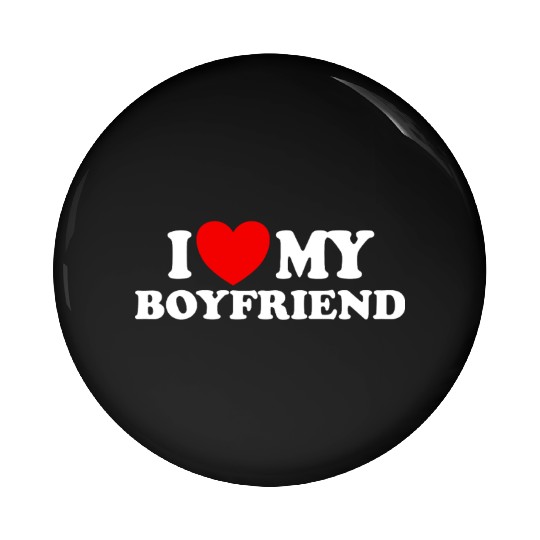 I Love My Boyfriend Matching Couple My Boyfriend Pin Buttons