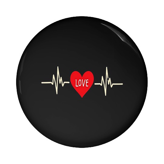 Heart of Love Pin Buttons
