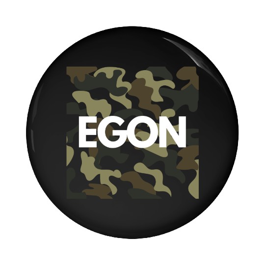 Egon Name Pin Buttons Men Good Quality Camouflage