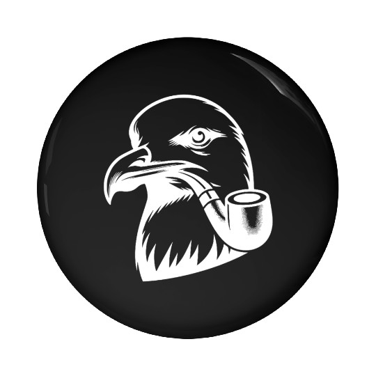 Seagull With Nordic Nautical Charisma Pin Buttons