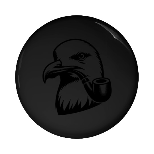 Seagull With Nordic Nautical Charisma Pin Buttons