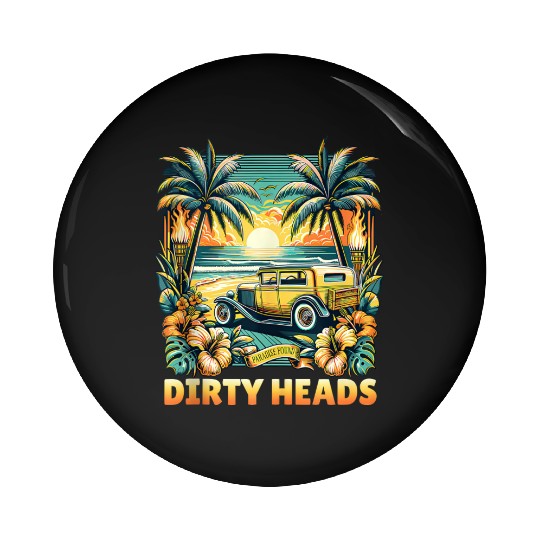 Dirty Heads Paradise Found Pin Buttons