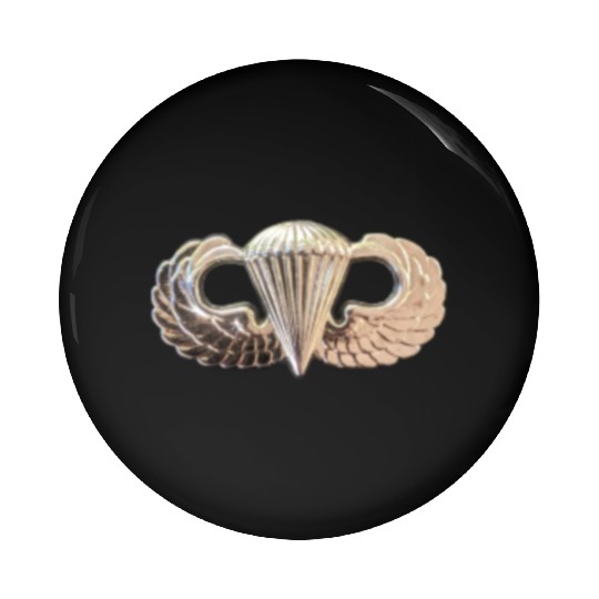 Airborne Wings gift for your favorite veteran. Pin Buttons