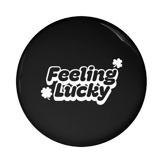 Feeling Lucky for St. Patrick's Day Pin Buttons