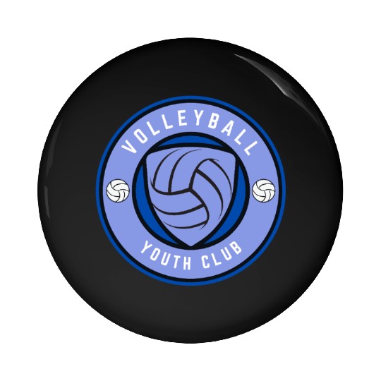 volleyball youth club Pin Buttons