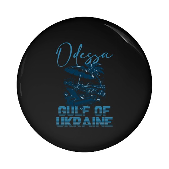 Black sea Beach Ukraine Odessa Pin Buttons