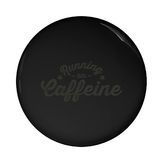 Running on Caffeine Pin Buttons