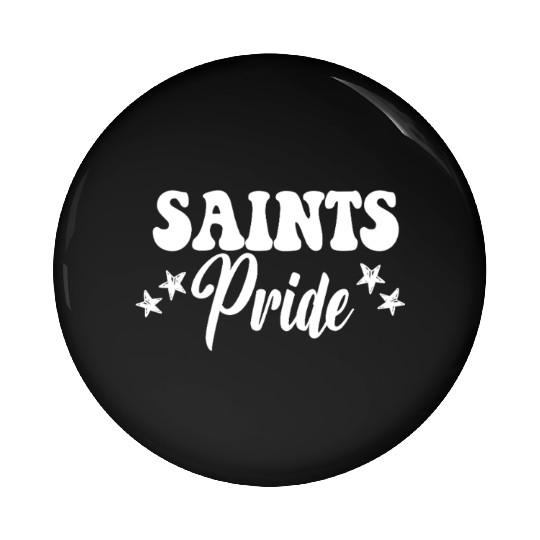 Saints Pride High School Saints Sports Team Saints Pin Buttons