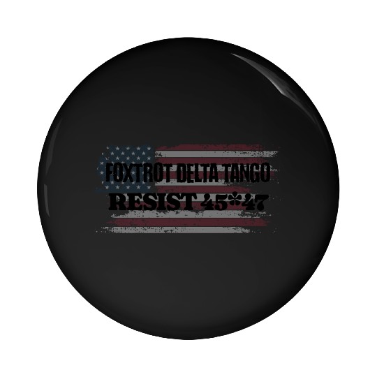 Foxtrot Delta Tango Pin Buttons