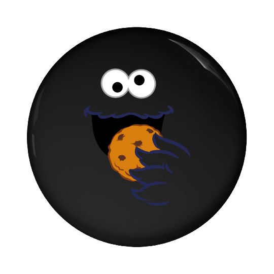 Sesame Street Costume Design Cookie Monster Pin Buttons