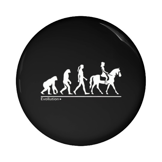 Evolution Journey Silhouette Design Pin Buttons