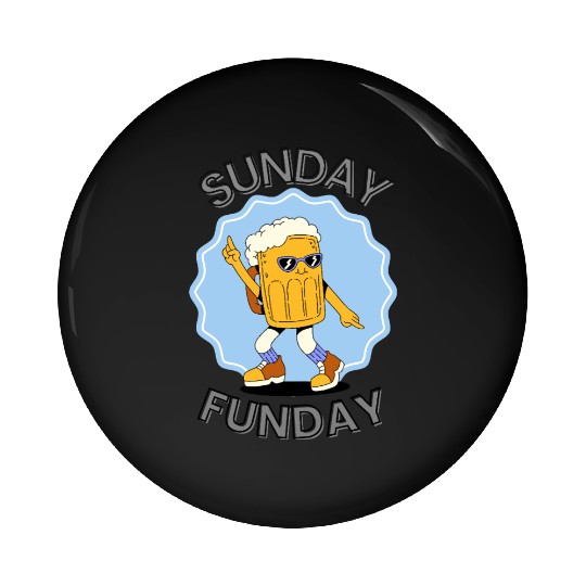 Sunday Funday. Pin Buttons