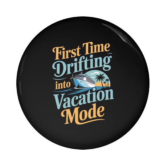 Cruise Rookie Ocean Adventure First Voyage Pin Buttons