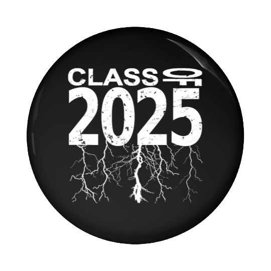 Class Of 2025 Pin Buttons