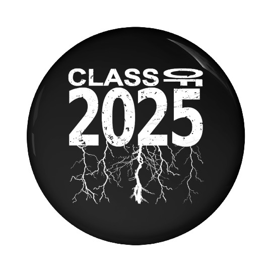 Class Of 2025 Pin Buttons