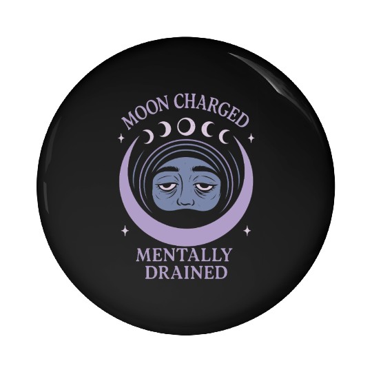 Witchy Book Club Pagan Reader Occult Fiction Coven Pin Buttons