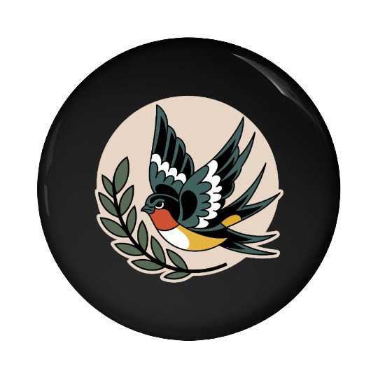 Angry Bird Pin Buttons