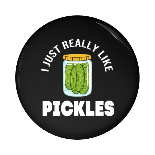 Pickles Fermented Food Cucumber Pickle Pin Buttons